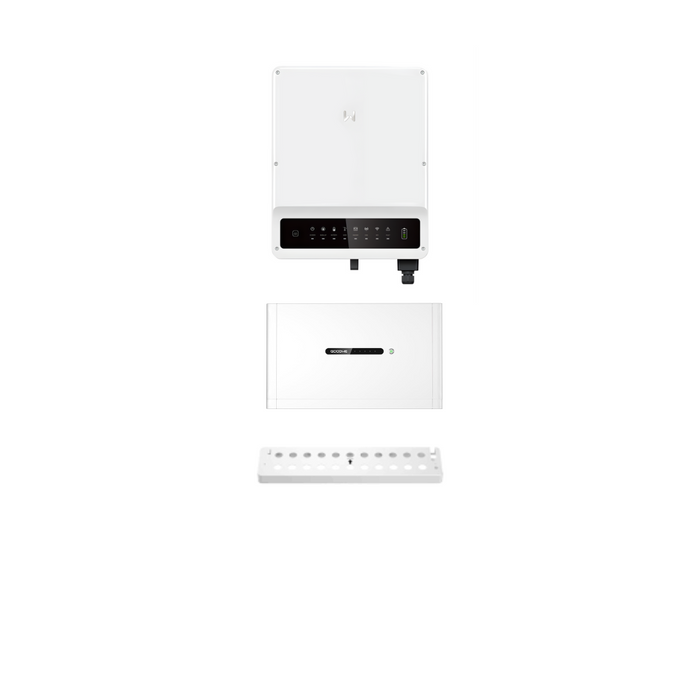 GoodWe GW8K-ET PLUS (12.5A) | Incl. Medidor Inteligente + Wifi/LAN-Stick y Lynx D 5kWh + Montaje en Piso