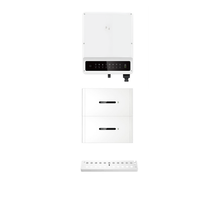 GoodWe GW10K-ET PLUS (12.5A) |Incl. Smart Meter + Wifi/LAN-Stick & Lynx D 10kWh + Floor mounting