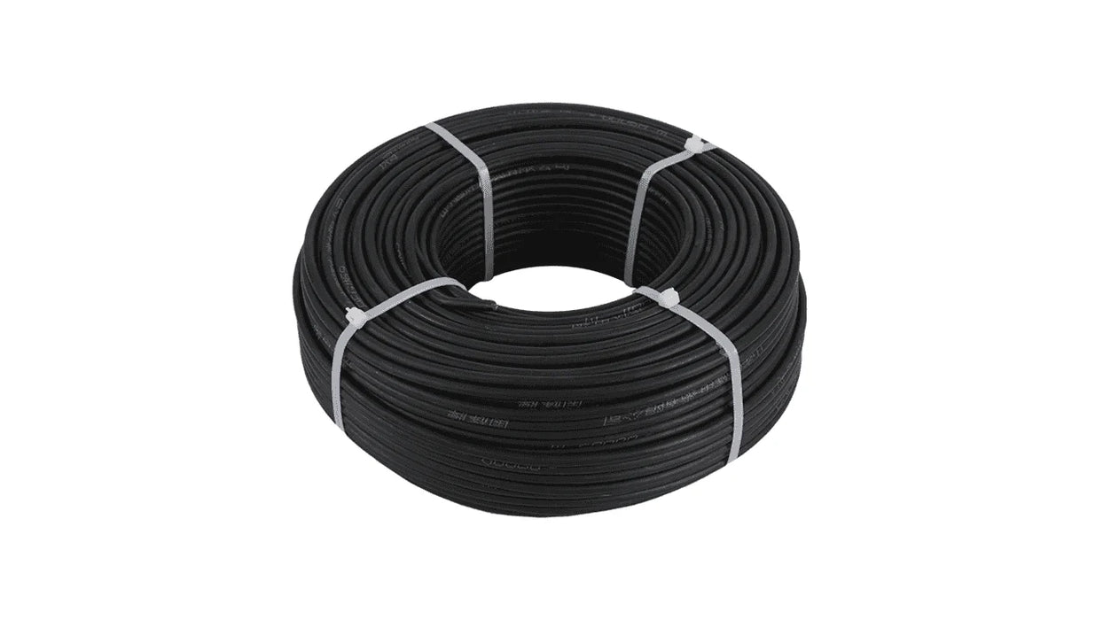 Câble solaire 4mm2 NOIR bobine 100m