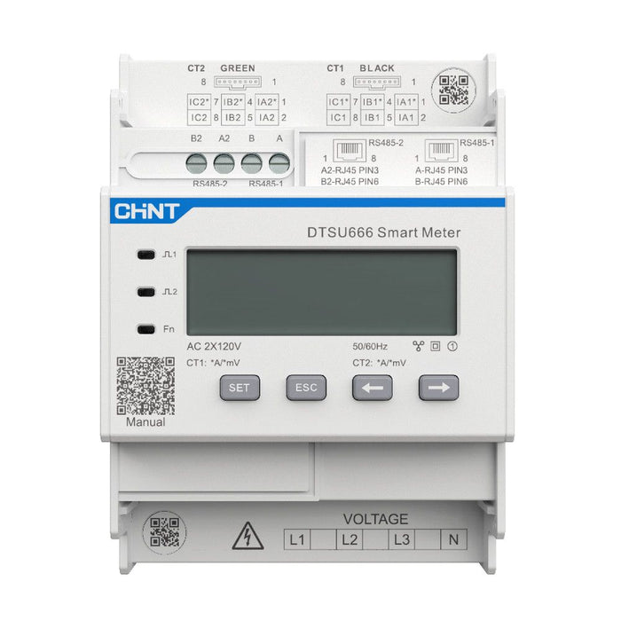 Compteur intelligent Growatt MOD TPM-6CTA-C-100