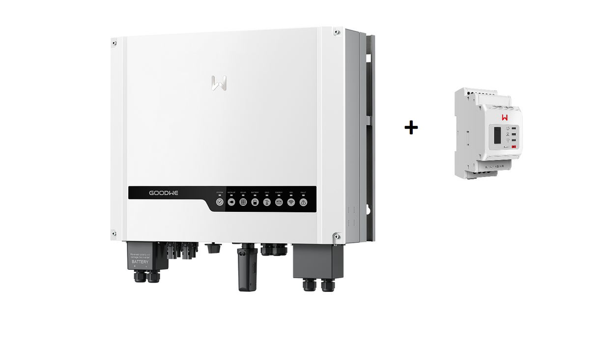 GoodWe GW5048D-ES | Onduleur hybride monophasé + compteur d'énergie GM1000