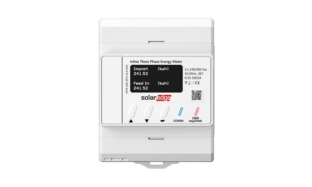 Compteur d'énergie en ligne SolarEdge avec Energy Net - 3 phases