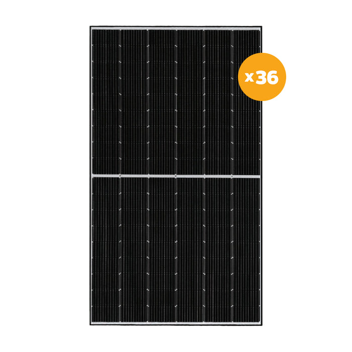 JA Solar Mono Black Frame Bifacial Double Glass N-type JAM54D40 445 LB